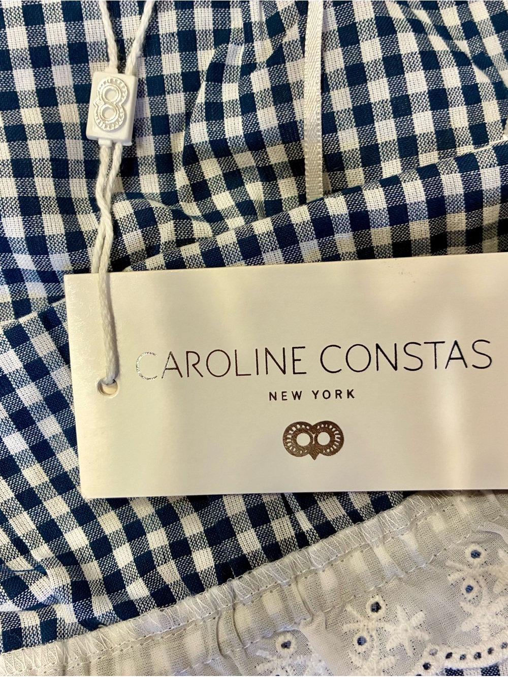 CAROLINE CONSTAS 2pc
Cotton Gingham Short
Pajamas Set - Picture 5 of 9